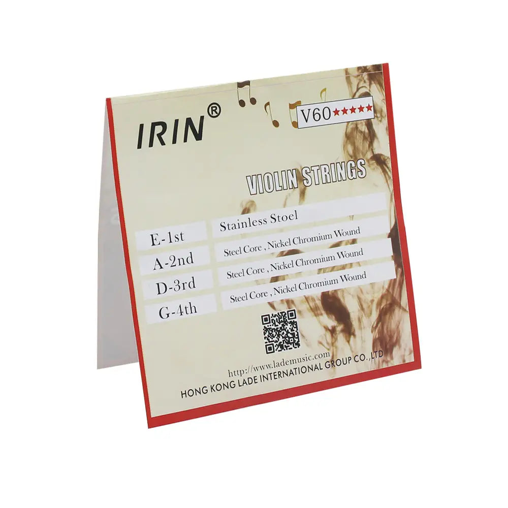 Professional Violin Strings (E-A-D-G) Nickel Silver Wound for 4/4 3/4 1/2 1/4 Violin Musical Instrument Parts & Accessories