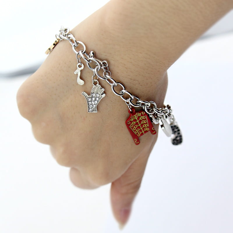 Michael Jackson Music Charm Bracelet New Arrival Infinity Bracelet Love Trendy Singer Bracelets For Fans Gifts Dropshipping