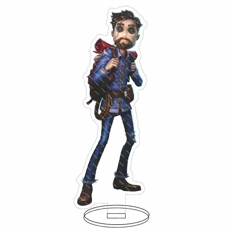 Hip Hop Anime Identity V DIY Stand Acrylic Game Figure Lucky Guy Reznik Emma Woods Helena Adams Model Plate Desk Decor Toy Doll