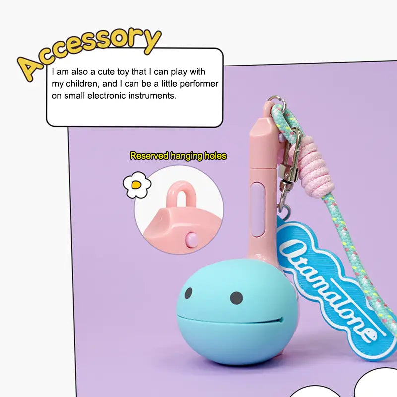 。Soothing Relaxing Musical Instruments Cute Musical Notes Otamatone Mini Electronic Music Creative Sound-producing Musical Toys