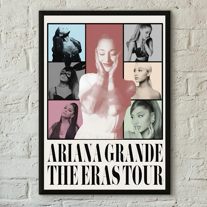1PC Famous Singer Ariana Grande Poster Poster Paper Print Home Living Room Bedroom Entrance Bar Cafe Art Painting Decoration