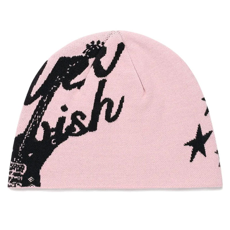 Women’s Beanie Korean Wnter Knit Hip Hop Vintage Gothic Kpop Y2k Hats Streetwear Wool Caps Fashion Aesthetic Unisex Accessories