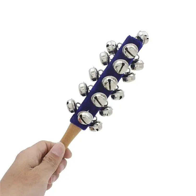 IRIN Wooden 21 Bell Rod Orff Instruments Early Education Stick Shaker Musical for Children Kids Gifts Percussion Instruments