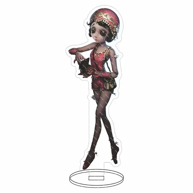 Hip Hop Anime Identity V DIY Stand Acrylic Game Figure Lucky Guy Reznik Emma Woods Helena Adams Model Plate Desk Decor Toy Doll