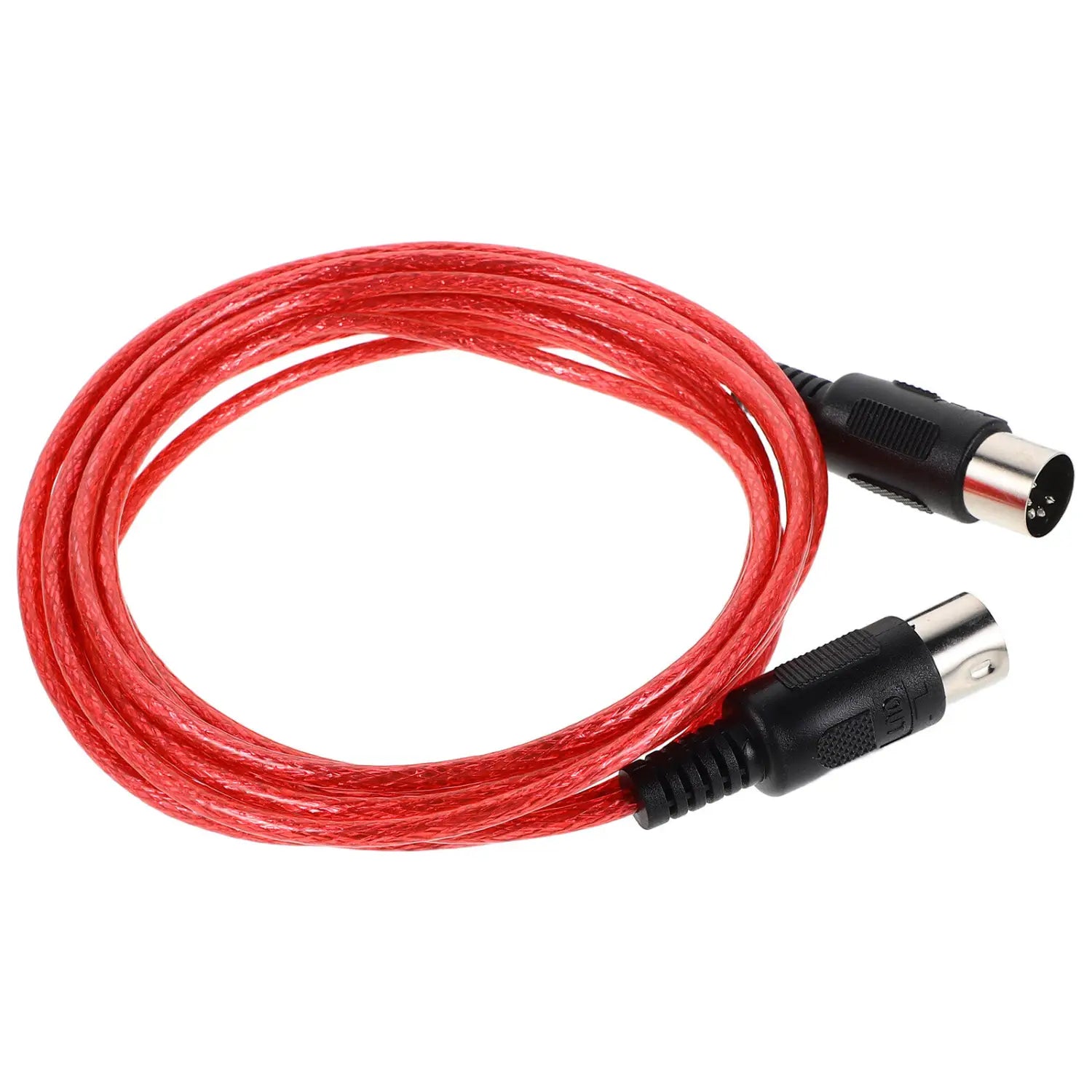 -Pin Midi Cable for Keyboard Digital Piano Synthesizer Studio Recording Music Production Audio Interface