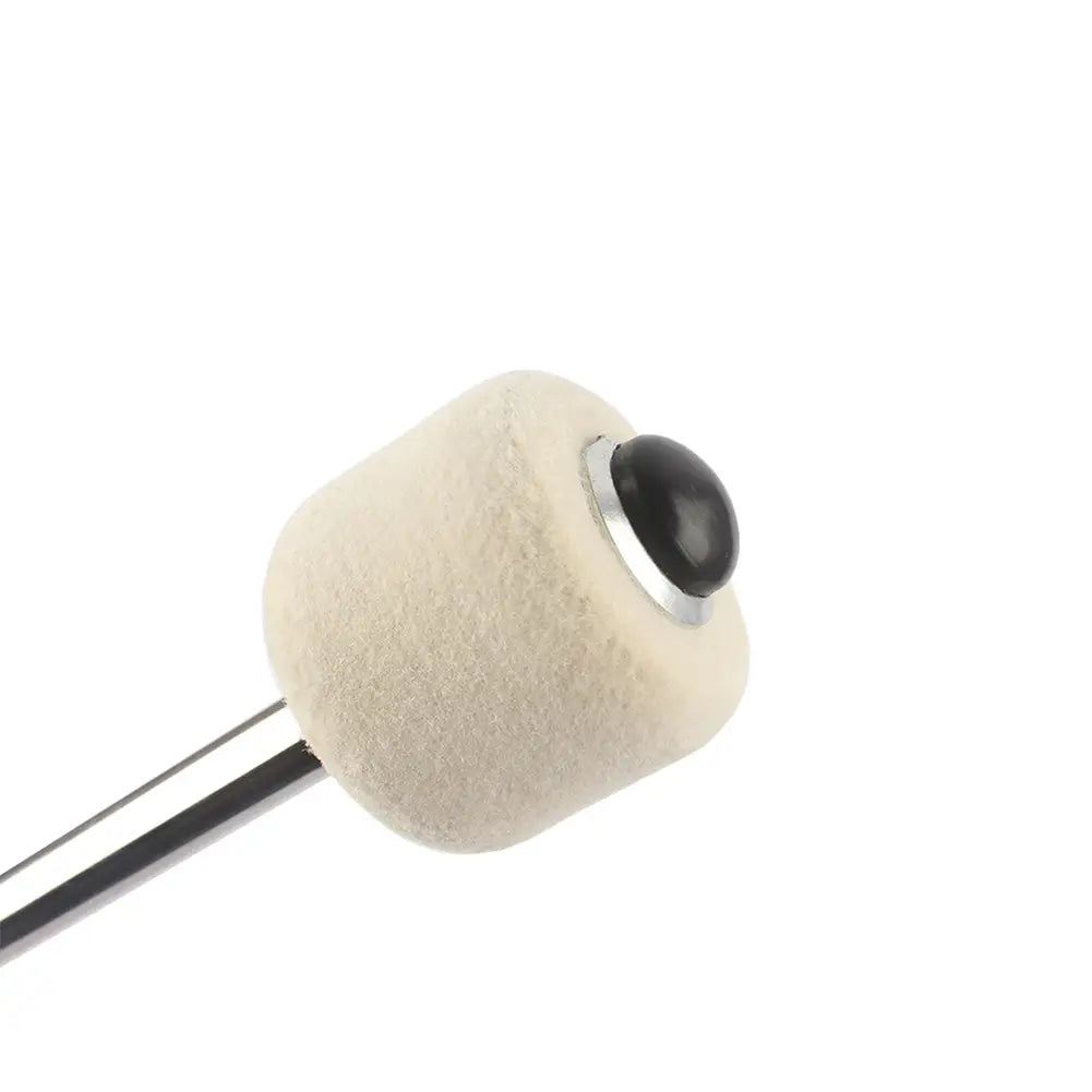 Bass Drum Mallet Professional Marching Bass Felt Head Drumsticks with Hanging Rope Musical Instrument Accessories for Drummers