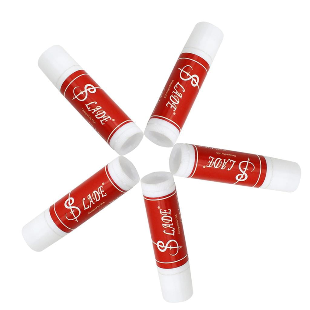 5 Tubes Cork Grease High Quality Instrument Lubricant for Musical Woodwind Instruments Clarinet Saxophone Cleaning