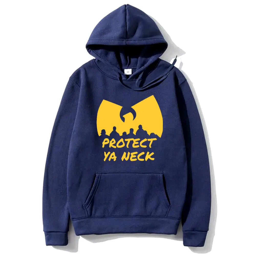 Hip Hop Années 90 Wu Clan T-tangs Hoodie Men Women’s Casual Autumn Winter vintage hoodies Fleece Long Sleeve Hooded sweatshirts