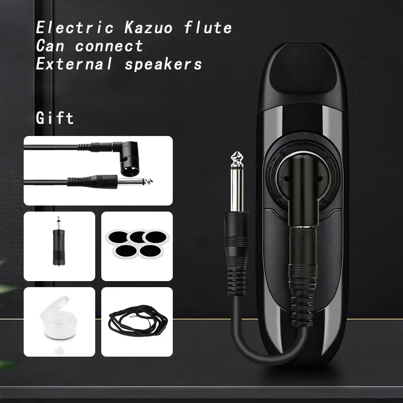 Electronic Kazoo Musicial Learn Easily Orff Plays ABS Material Woodwind Music Gift Best Companion For Any Musical Instruments