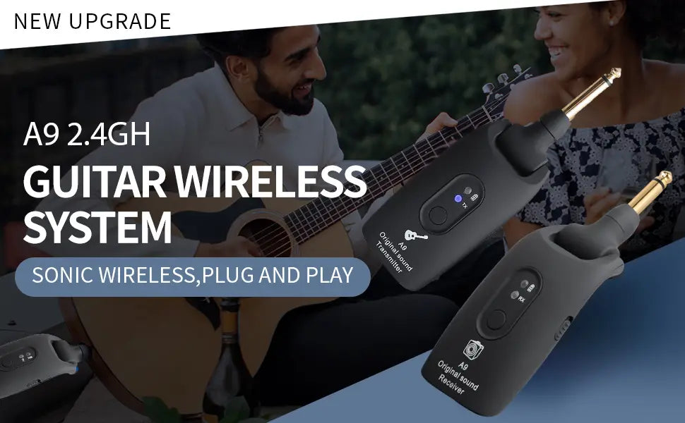 Electric guitar Wireless Receiver 2.4GHz Guitar Wireless System Pickup Electroacoustic Universal Musical Instrument Accessories