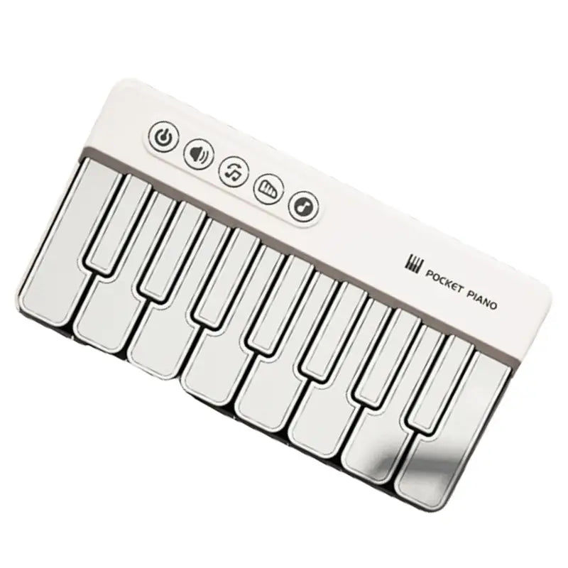 Musical Learning Toy Piano for Portable Design Enhances Creativity While Building Basic Music Knowledge with ABS Texture