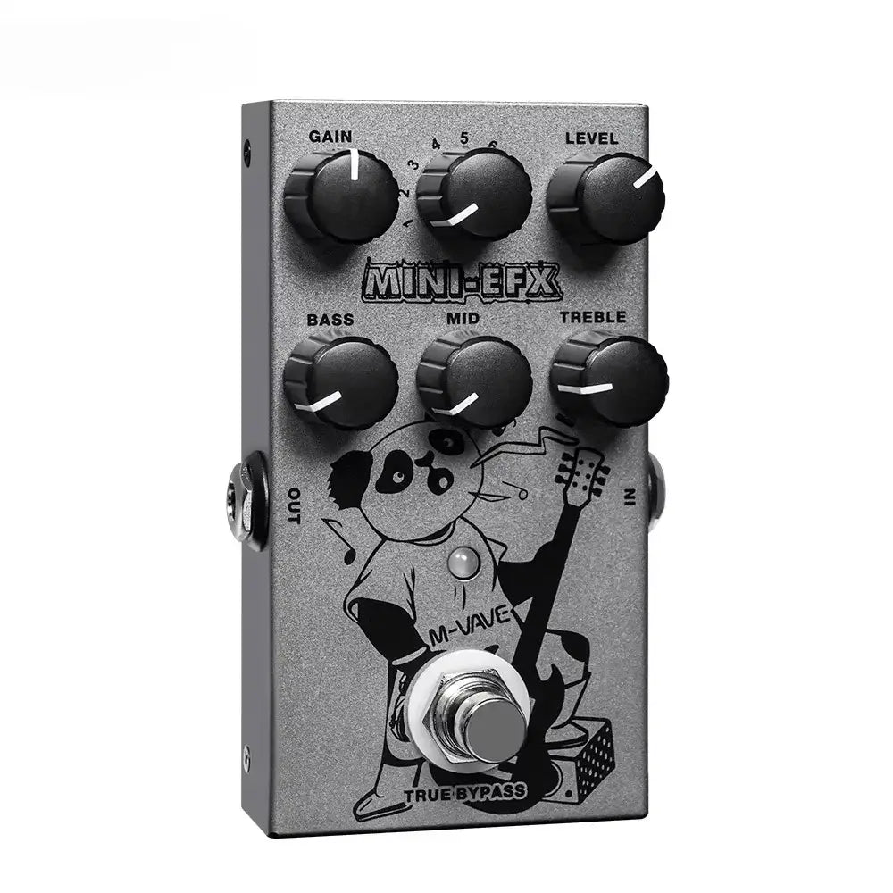 M-VAVE MINI-EFX Guitar Multi-Effect Pedal with Distortion Overdrive Three-Band EQ True Bypass