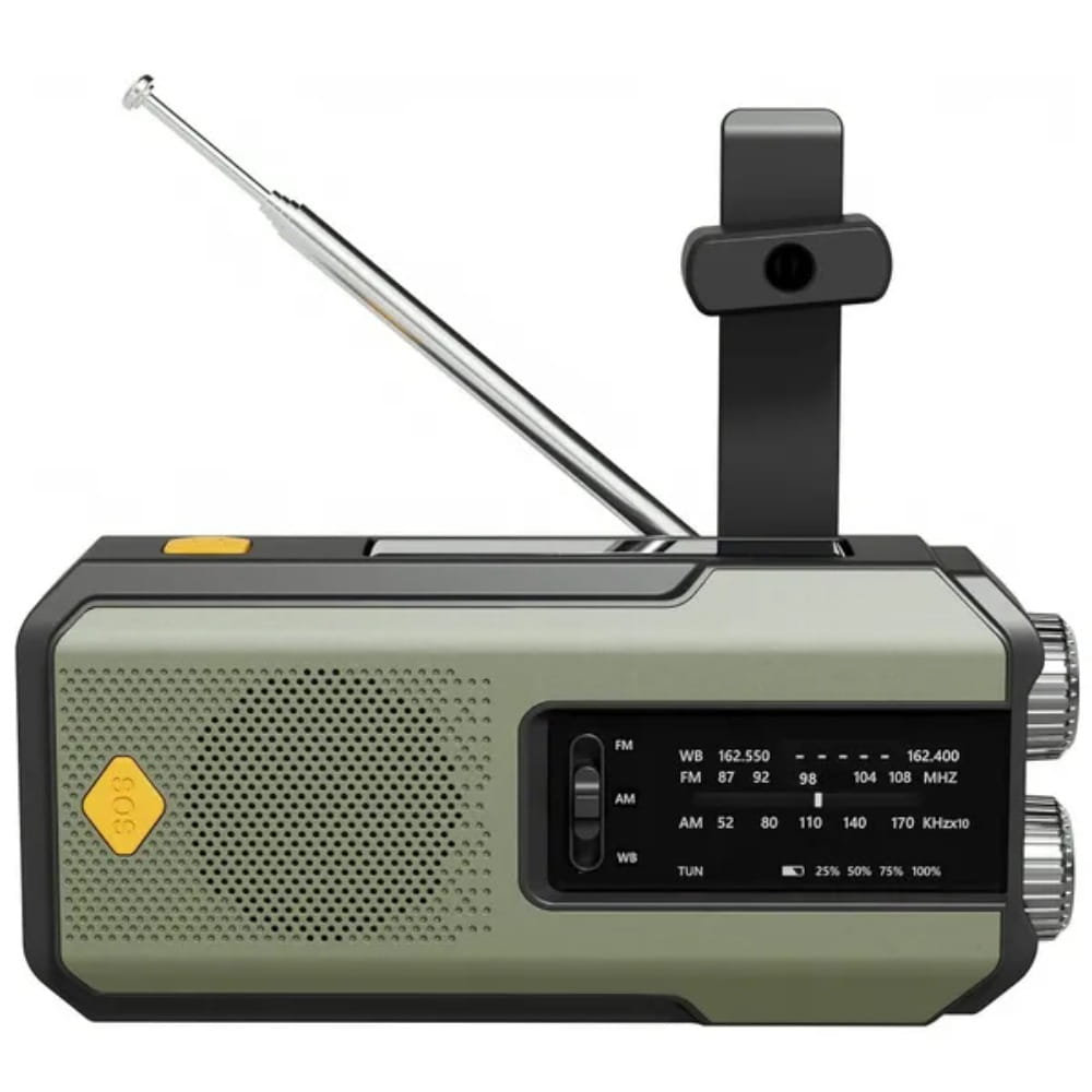 STONEGO Mini Portable Radio Handheld Rechargeable Digital FM USB TF MP3 Player Stonego Speaker Devices Supplies