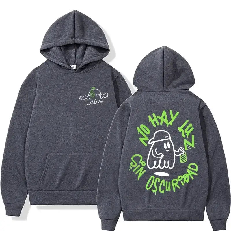 Rapper Feid Ferxxo Mor No Le TemasLa Trendy Graphic Hoodie Hip Hop Pullover Tops Man Sweatshirt Loose Classic Simple Long Sleeve