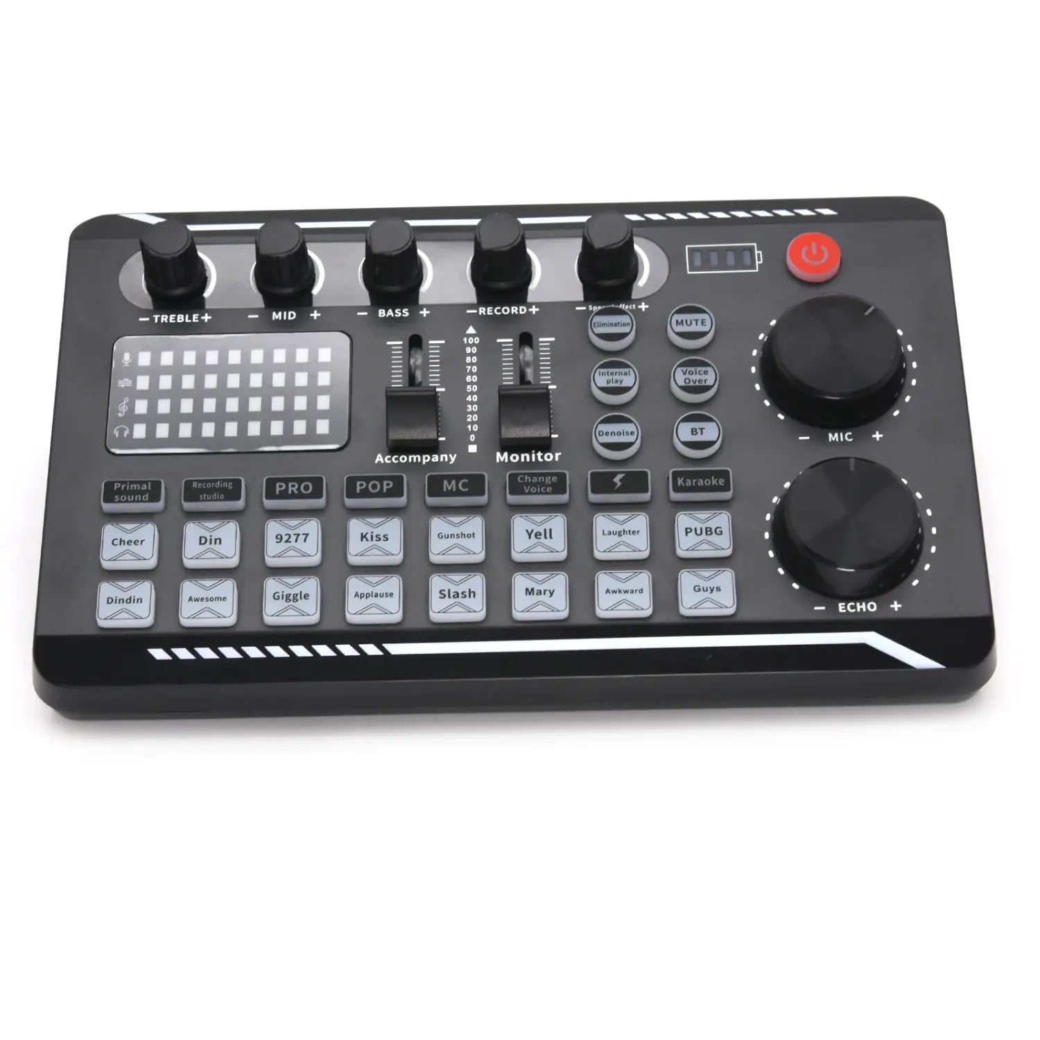 Live Podcast DJ Equipment F998 Sound Card Console Studio Soundcard Professional Sound Mixer For PC Condenser USB Wired