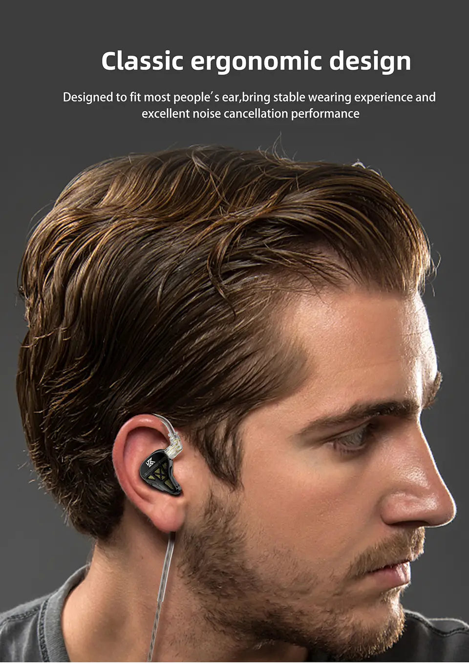 KZ DQS Metal Wired Earphones With Microphone In Ear Earbuds Headphones HiFi Bass Monitor Sport Music Stereo Detachable Headset