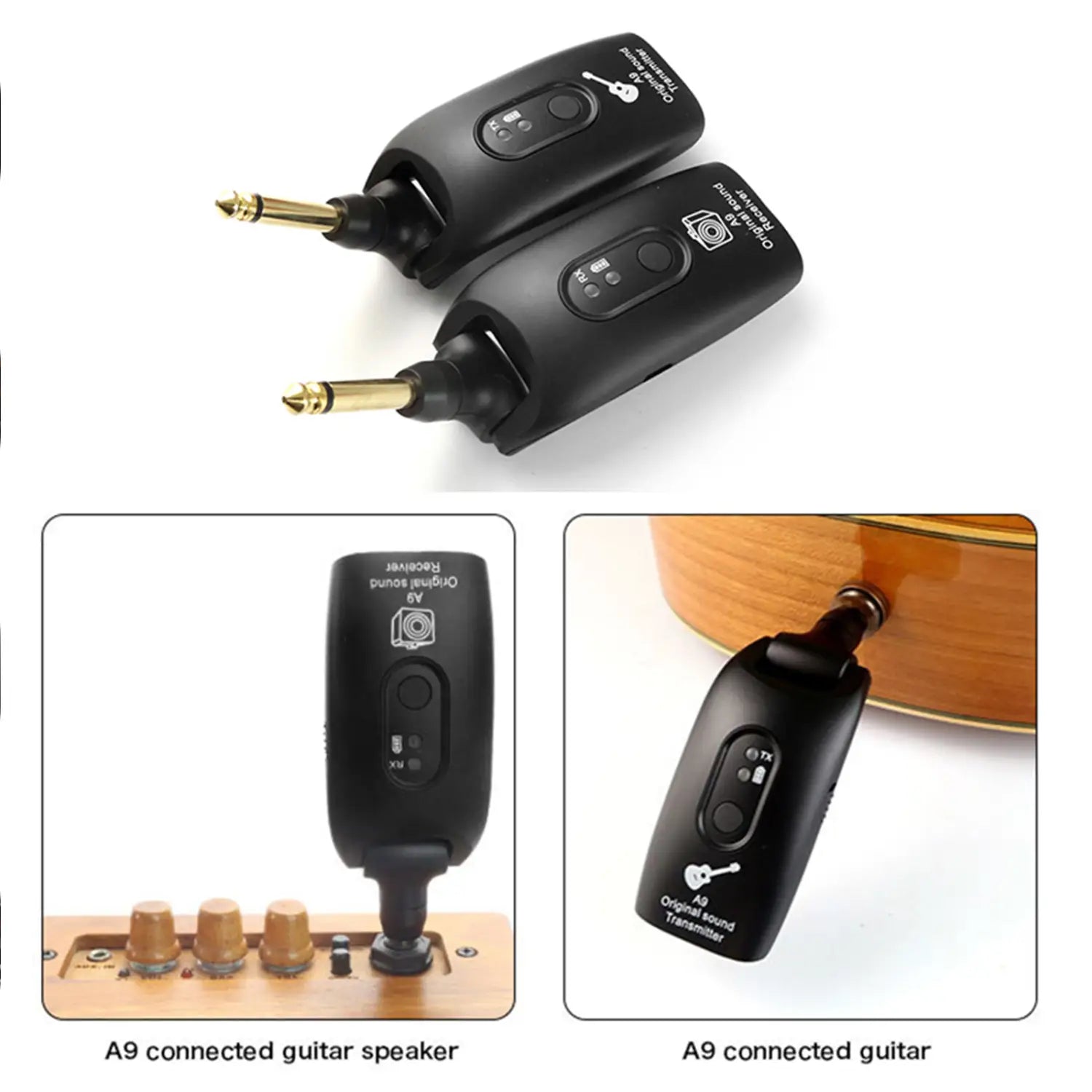 Electric guitar Wireless Receiver 2.4GHz Guitar Wireless System Pickup Electroacoustic Universal Musical Instrument Accessories