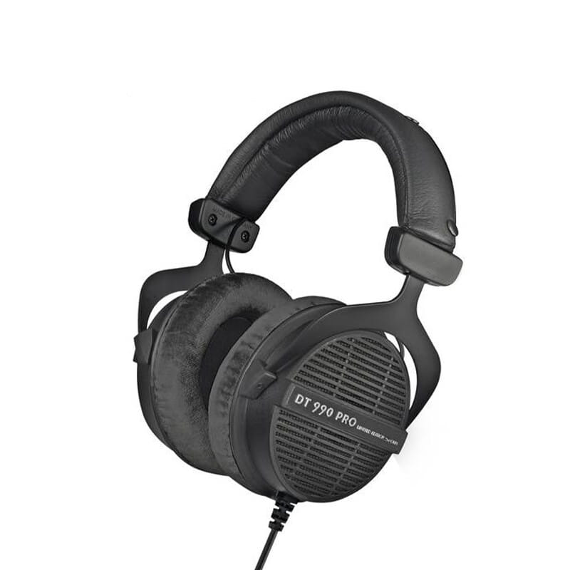 DT 990 PRO Open-Back Studio Headphones Over-Ear Audiophile Grade for Mixing Recording Music Production Earpads Included