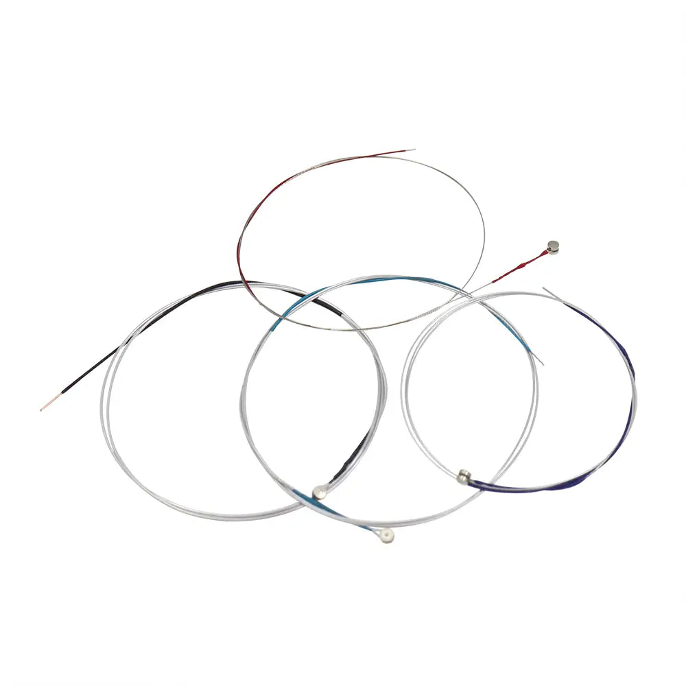 Professional Violin Strings (E-A-D-G) Nickel Silver Wound for 4/4 3/4 1/2 1/4 Violin Musical Instrument Parts & Accessories