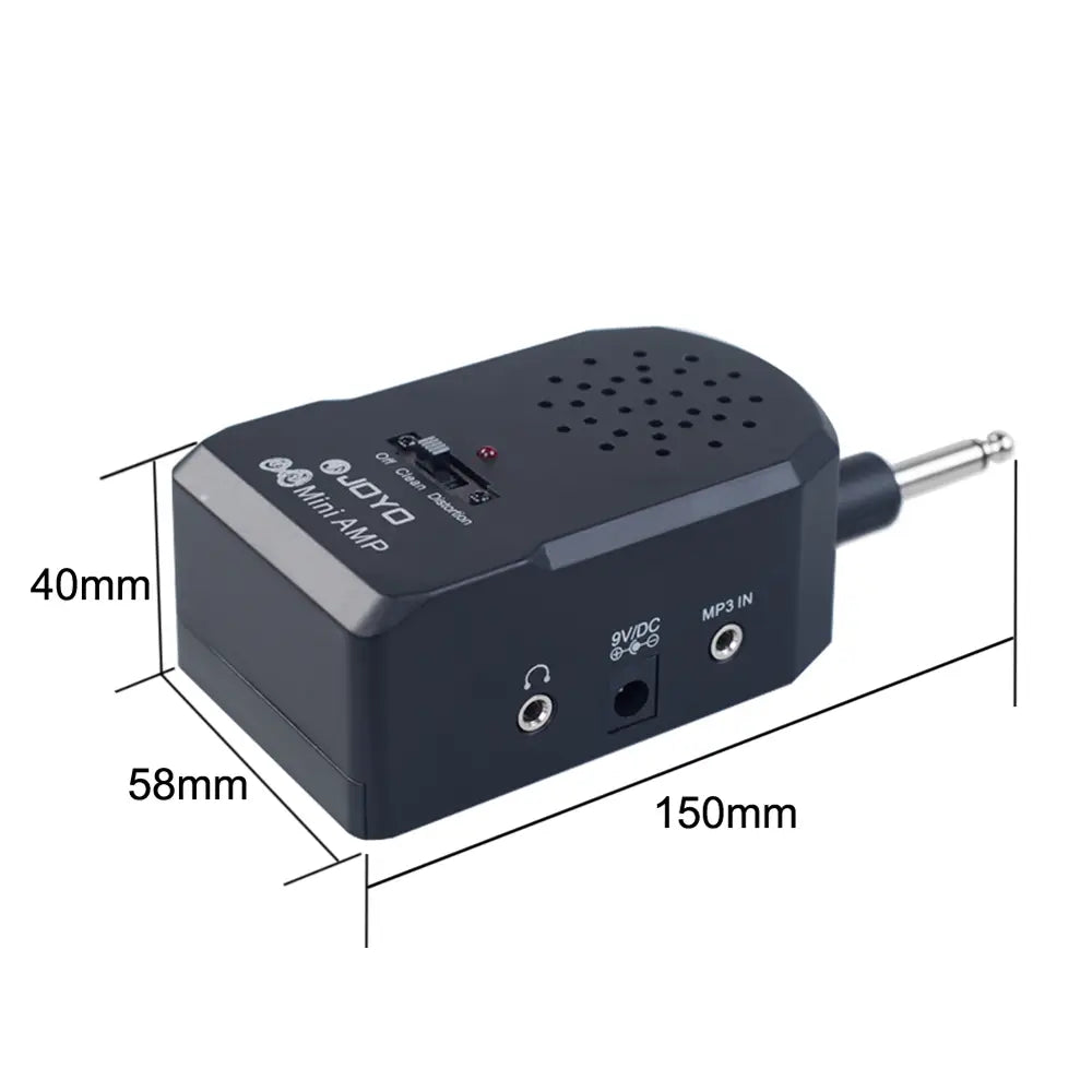 JOYO Guitar Amplifier AMP Headphone JA-01 Mini Guitar Speaker MP3 Headphone Amp Clean Distortion Effect For Electric Guitar