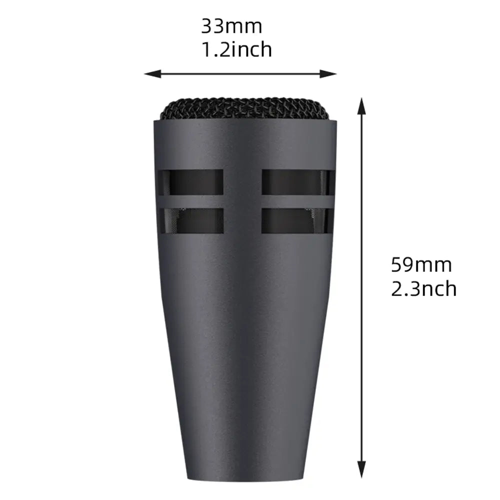 Professional metal Wired Dynamic Microphone Drum Mic E604 recording Instrument Drum Mic with Clip Arm Mount for guitar Drummer