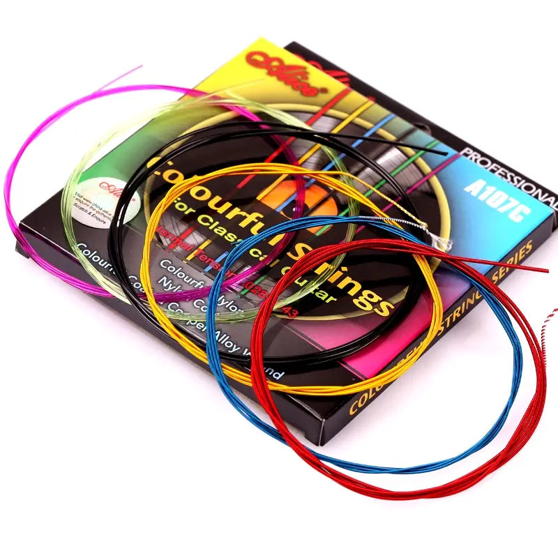 Alice Classical Guitar Strings 6 Pcs/Set Nylon Fiber Strings For Guitar Classical Musical Instruments Guitar Parts A106/107C-N