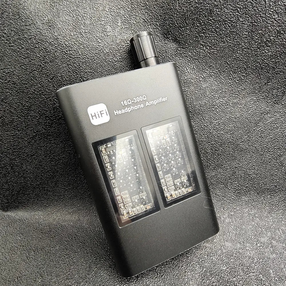 Headphone Amplifier 3.5mm Jack Aux Portable Phone Music Player Earphone Adjustable Audio Amp HiFi Headphone Earphone Amplifier