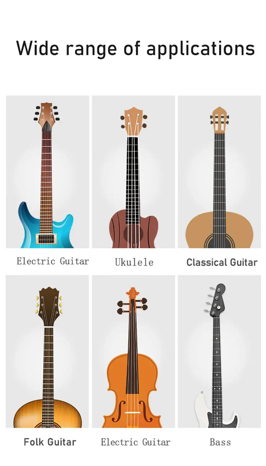 GALUX GS-200 Universal Guitar Stand Foldable A-Frame Musical Instrument Stand For Acoustic Electric Guitar Violin Ukulele