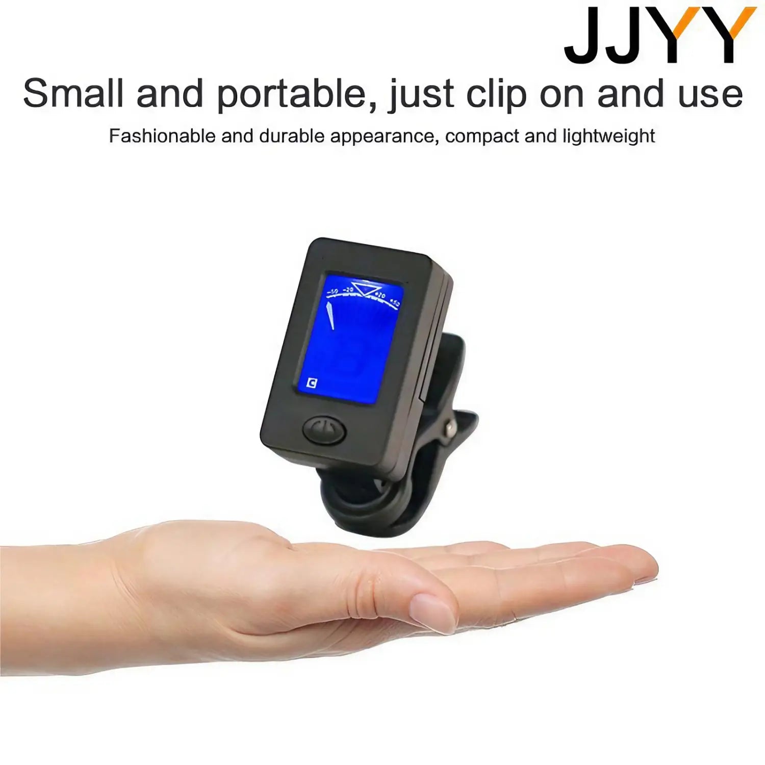 Clip-On Digital Guitar Tuner 360 Degree Rotatable LCD Guitarra Tuner Portable Universal LCD Display Digital Tuner Musical