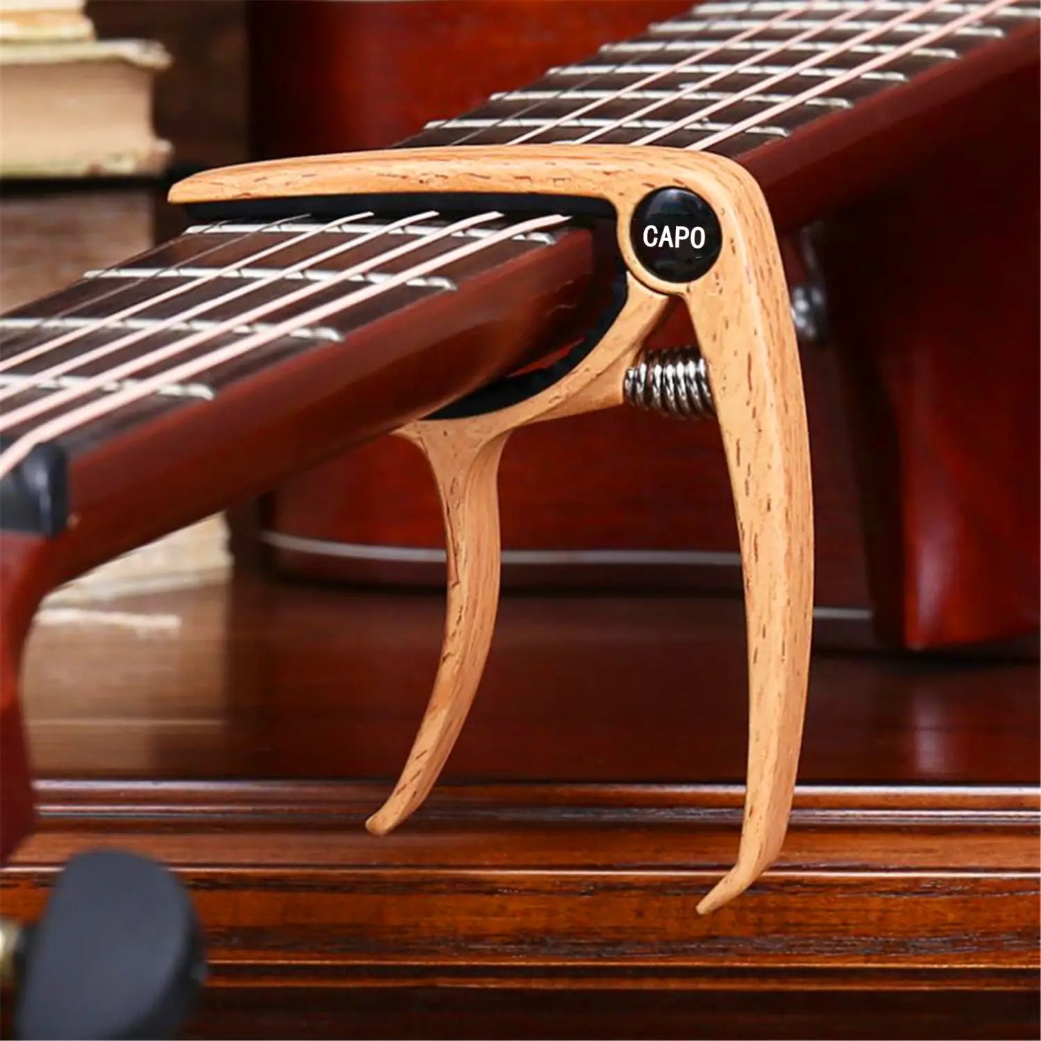 Guitar Capo Metal 1PCS Aluminum Alloy Guitar Tuner Clamp Professional Key Trigger Capo for Acoustic Electric Musical Instruments