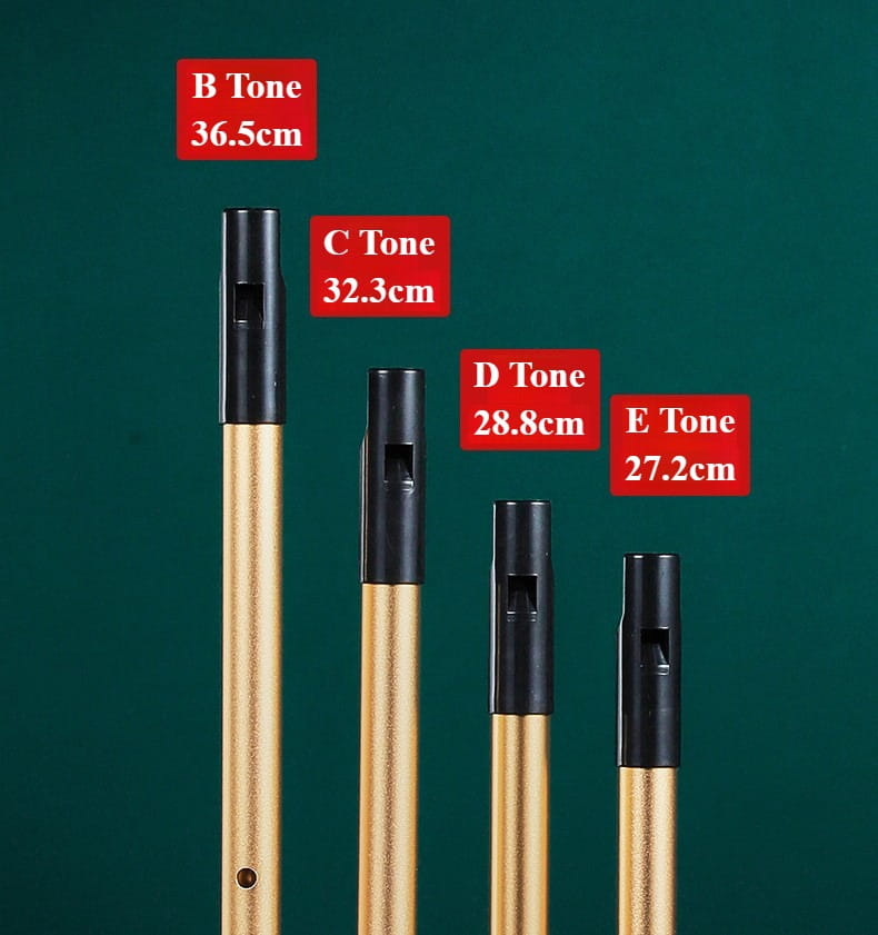 Metal Irish Whistle Portable Student Playing Recorder Professional Performance Irish Whistle Piccolo Flute Wind Music Instrument