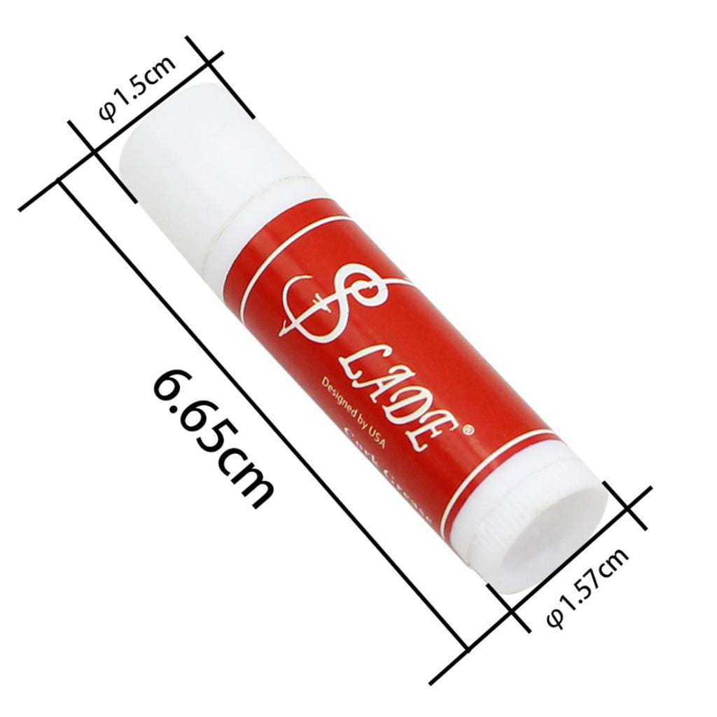 5 Tubes Cork Grease High Quality Instrument Lubricant for Musical Woodwind Instruments Clarinet Saxophone Cleaning
