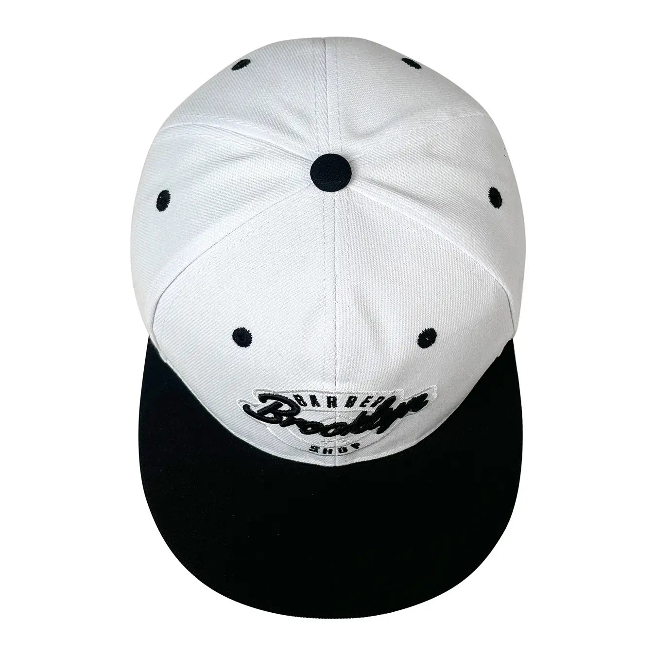 Letter Embroidered Hip-Hop Cap Trendy Baseball Cap Adjustable Casual Flat-Brimmed Hat Suitable for All Seasons Fashionable Hat for Street