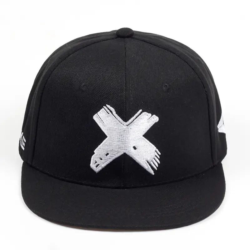 Unisex Simple Letter X Embroidery Hip-hop Hats Spring Autumn Outdoor Adjustable Casual Baseball Caps Sunscreen Hat