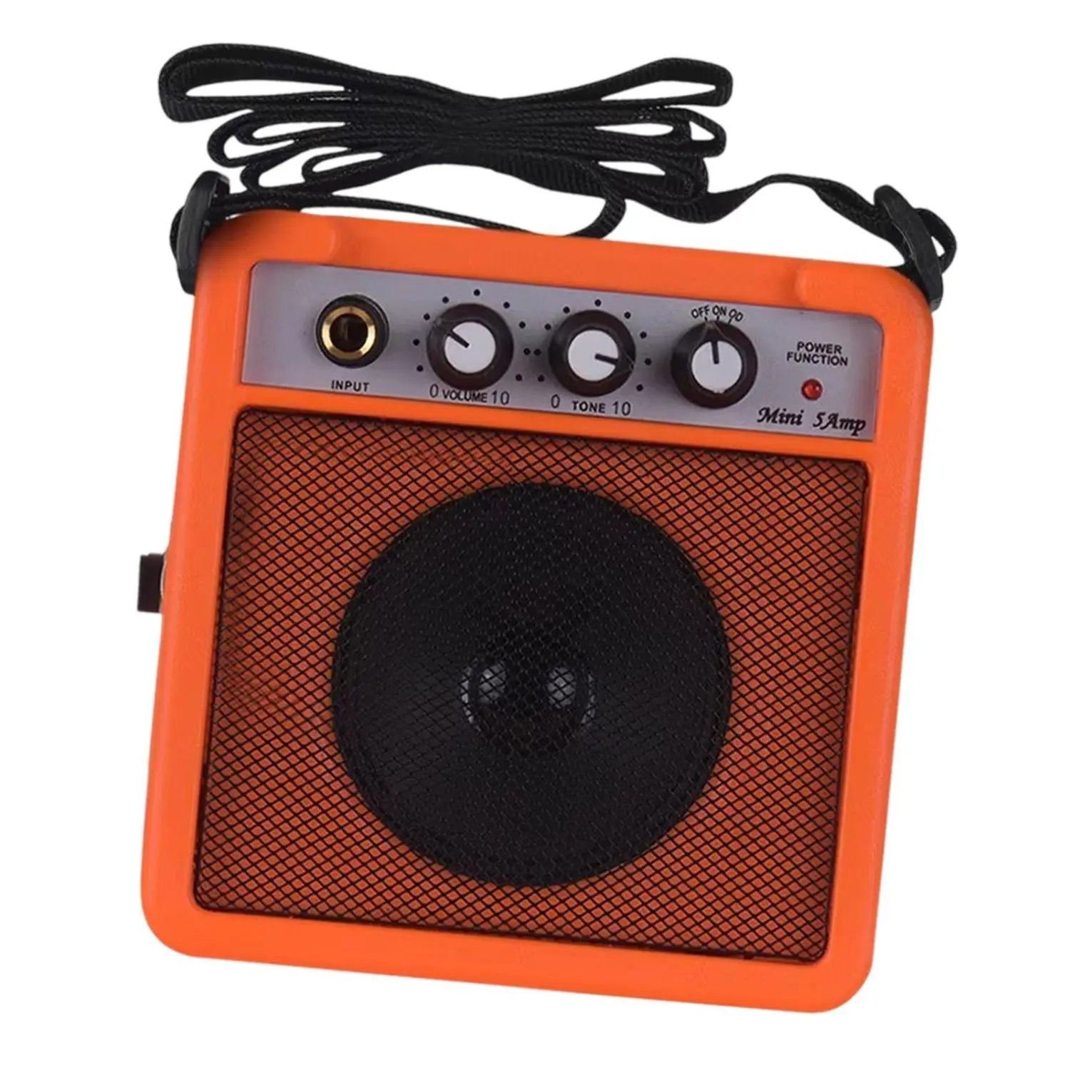 Mini Guitar Amplifier 5W Small Speaker with Volume Control for Electric Guitar and Musical Instruments