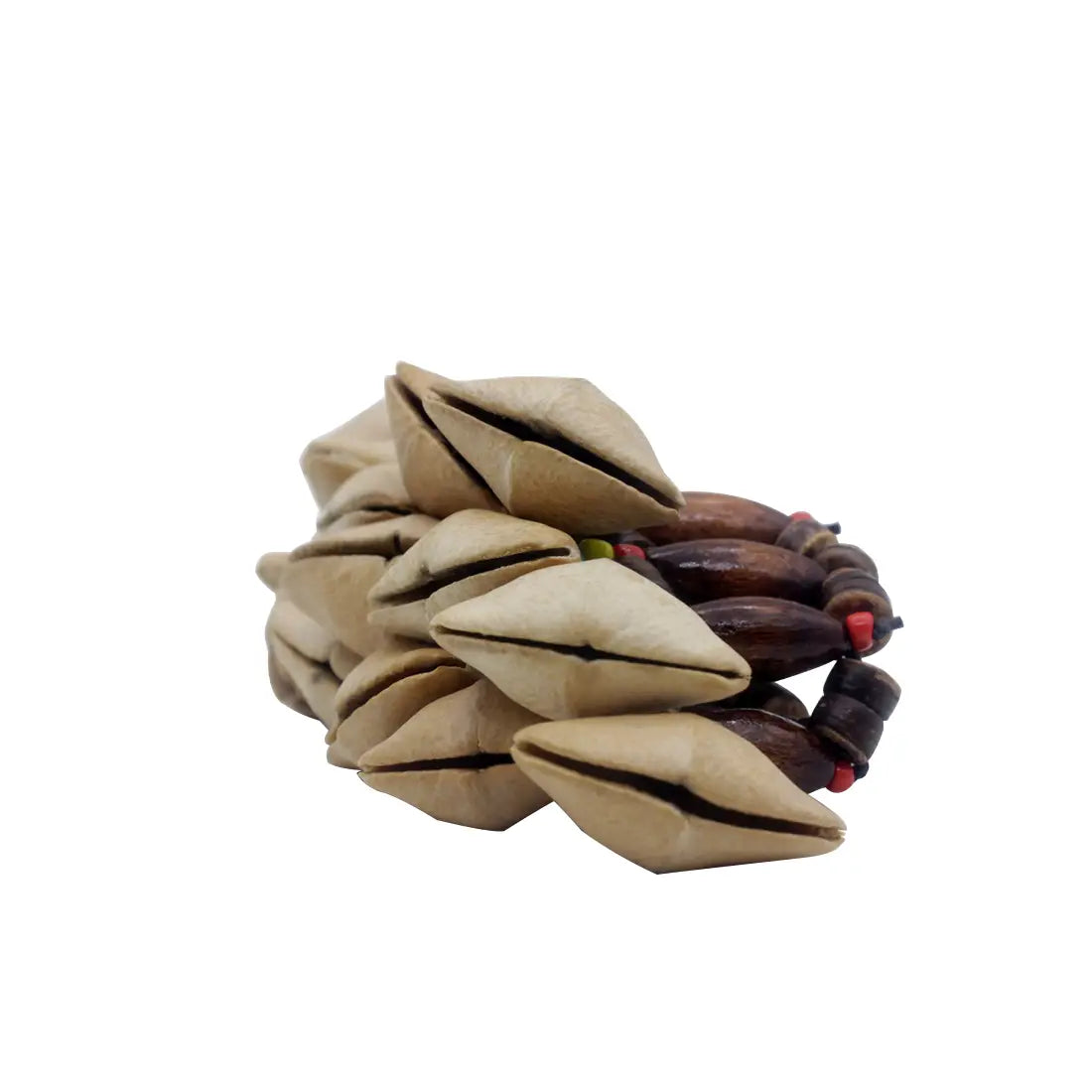 Handbells Handmade Nuts Shell Bracelet Handbell for Djembe African Drum Conga Percussion Accessories Gift Musical Instrument
