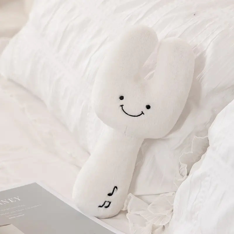 Cute Musical Plush Toys Soft Violin Guitar Pipa Tuning Fork Note Stuffed Doll Instrument Gift for Kid Music Lover Birthday Gifts
