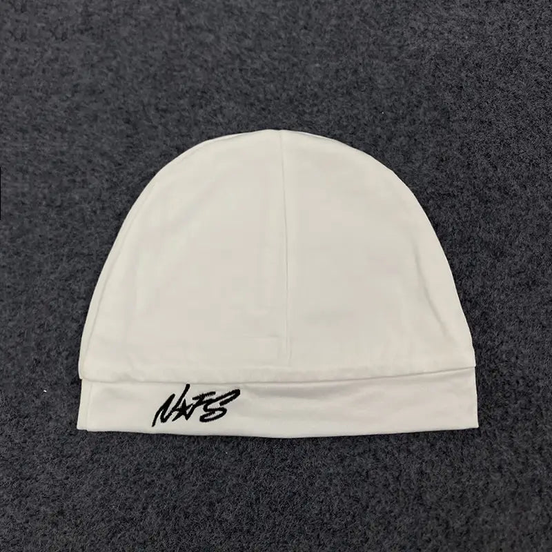 Retro Hip-Hop Letter Embroidery Pullover Hat Trendy Casual Versatile Fashionable Dressing Item for Streetwear