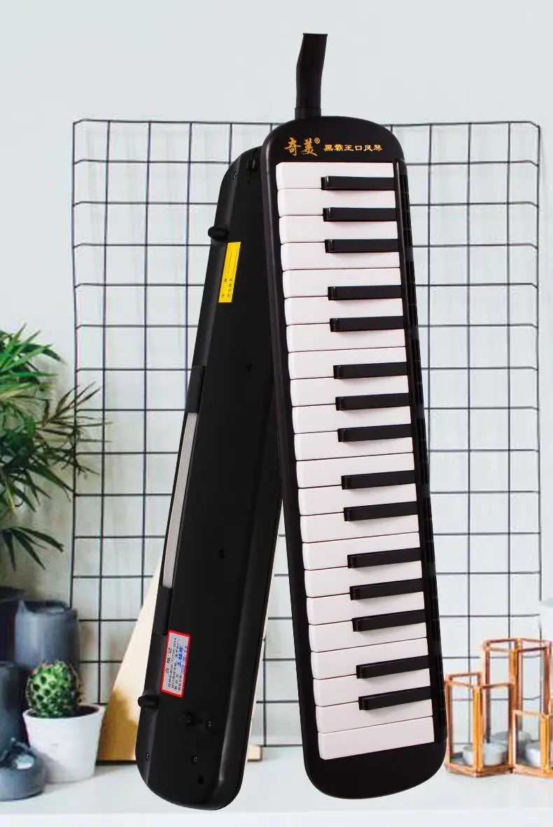 Professional Melodica 37 Keys Children’s Musical Keyboard Kids Mouth Organ Melody Mouth Piece Button Accordion Music Instruments