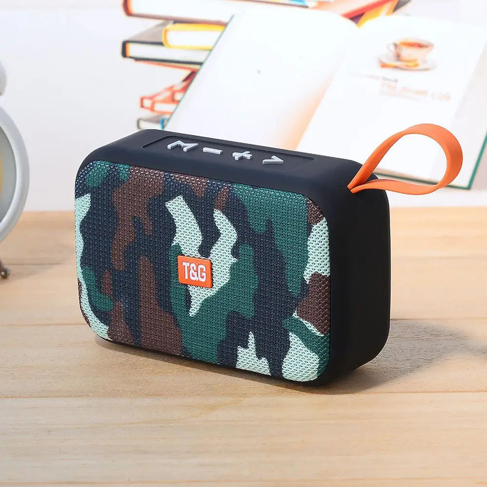 Portable Bluetooth Speaker Radio FM Mini Wireless Waterproof Subwoofer Sound Box Music Caixa De Som Small Woofer Column Bass Mp3