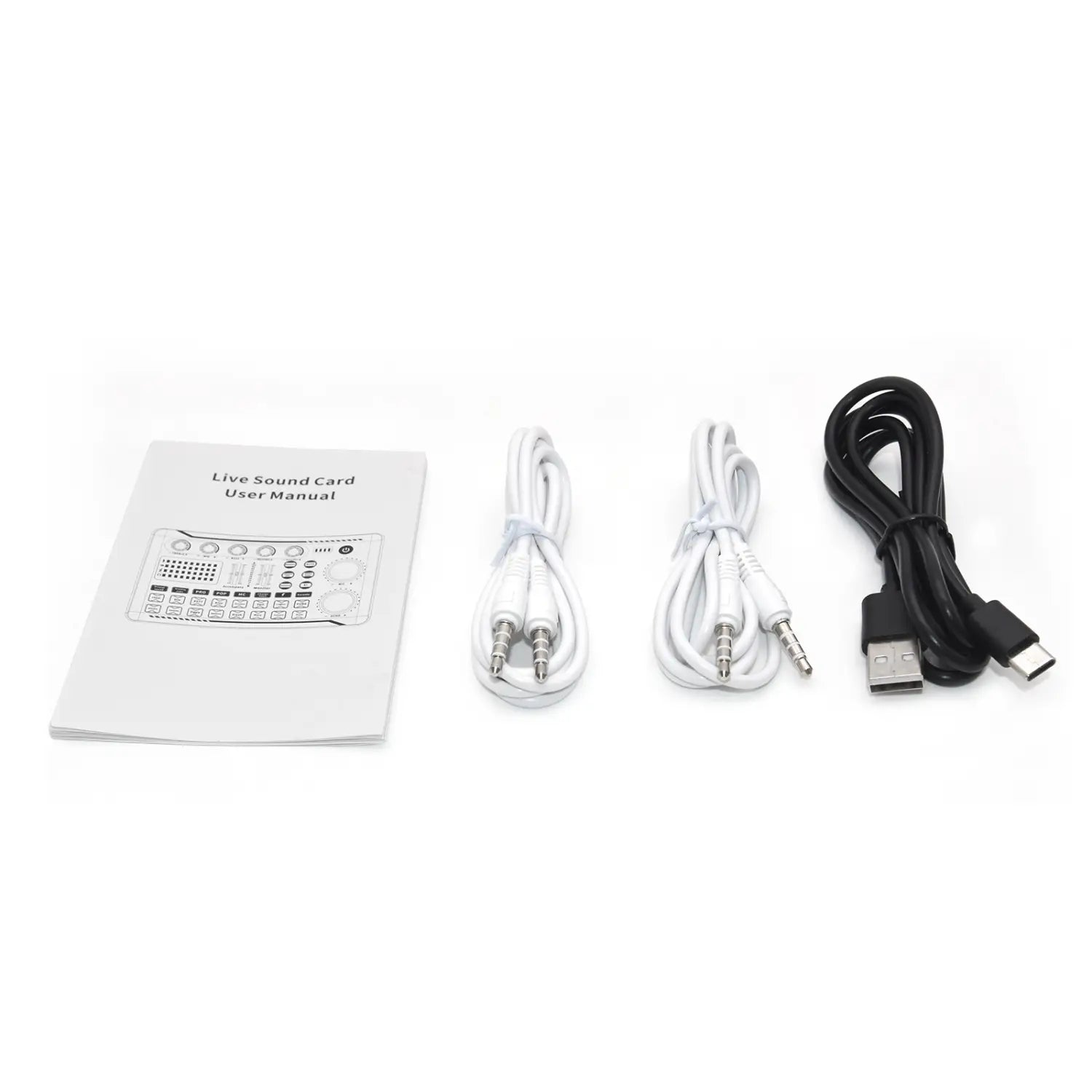 Live Podcast DJ Equipment F998 Sound Card Console Studio Soundcard Professional Sound Mixer For PC Condenser USB Wired