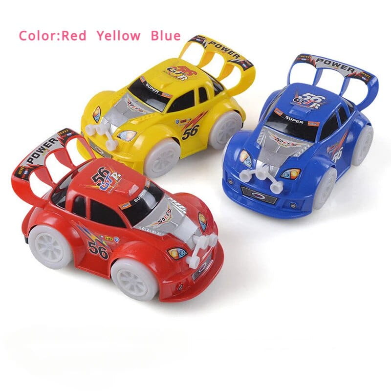 Children’s Electric Toy Car Flashing Music Omnidirectional Rotating Cool Electric Light Boy Girl Best Holiday Gift