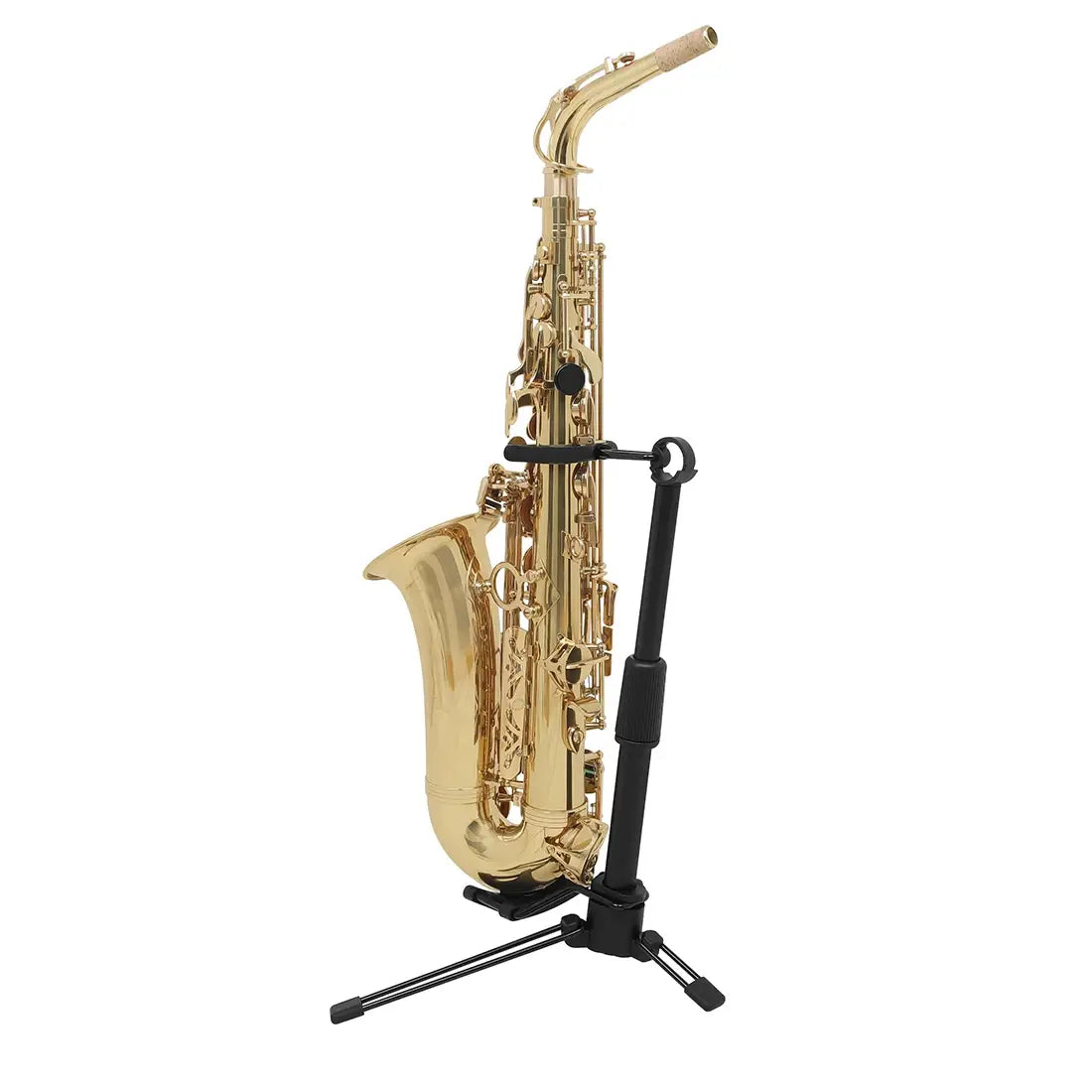 Universal Bracket Stand Wind Instrument Stand Adjustable Gathered Floor Stand For Ukulele / Violin / Banjo / Saxophone Parts