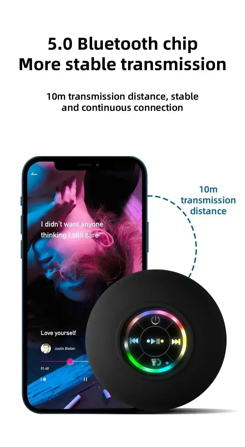 Wireless Bluetooth Speaker Portable Small Steel Gun Metal Heavy Stereo Surround Subwoofer Outdoor Mini Bluetooth Mini Speaker