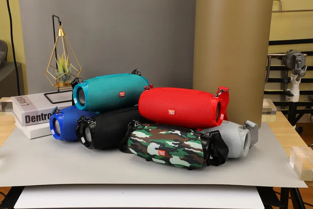 Subwoofer Caixa De Som Bluetooth Speaker Portable Sound Box Music Wireless Woofer Bass Computer PC TV Radio FM 10W Powerful Big