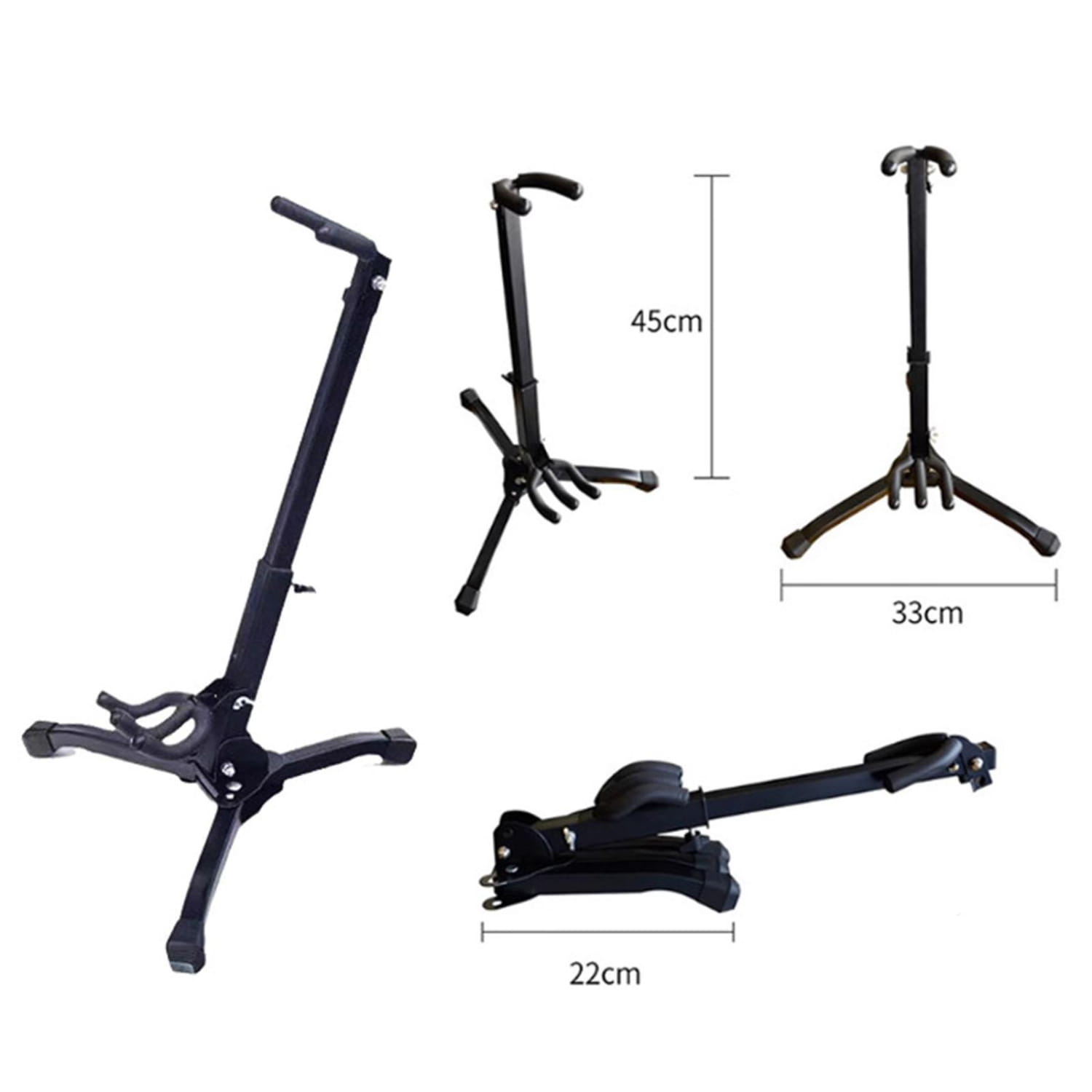 Electric Blowpipe Stand Folding Adjustable Height Protection Instrument Accessories Musical Instrument Stand Aerophone Holder