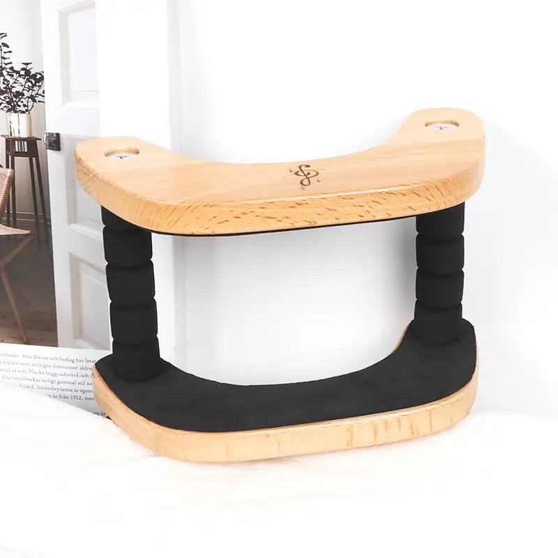 Guitar Stand Creative High Quality Beech Wood Guitar Holder With Protective Sponge Pads Portable Carrying Wood Made Guitar Stand