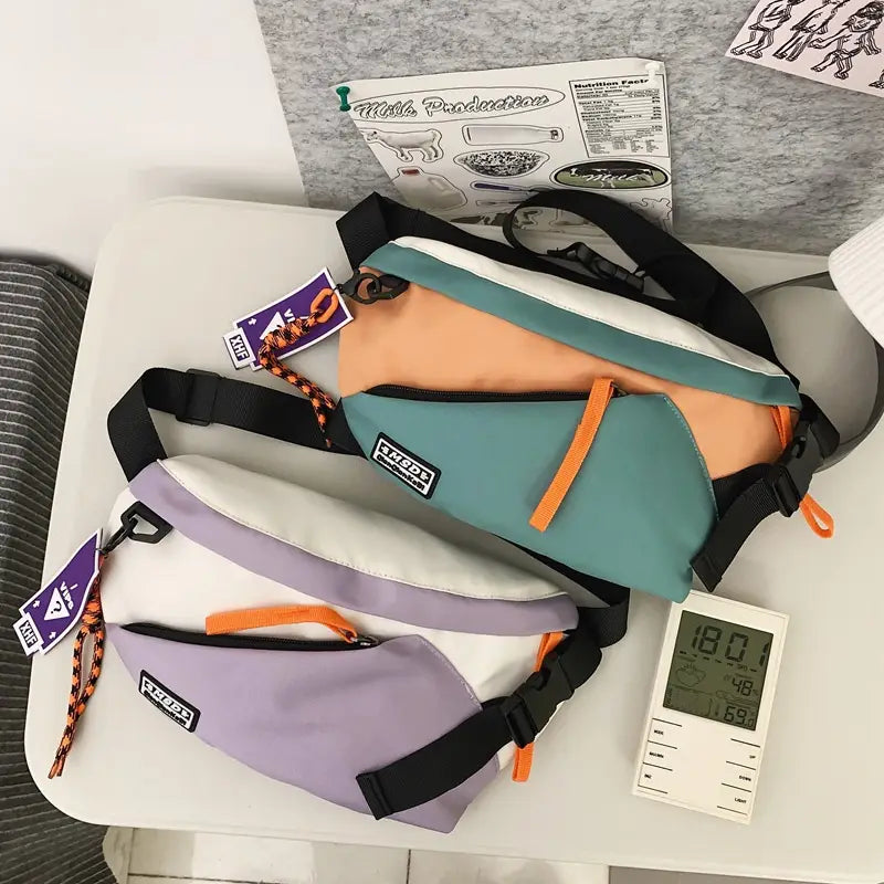Chest Rig Bag Women Fanny Pack Streetwear Chest Bags Multi-function Unisex Nylon Hip hop Waist Bag Phone pocket