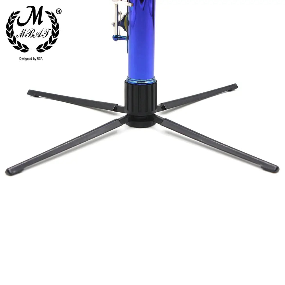 M MBAT Flute Stand Portable Base Foldable Clarinet Rest Rack Holder Music Tools Woodwind Instrument Accessories