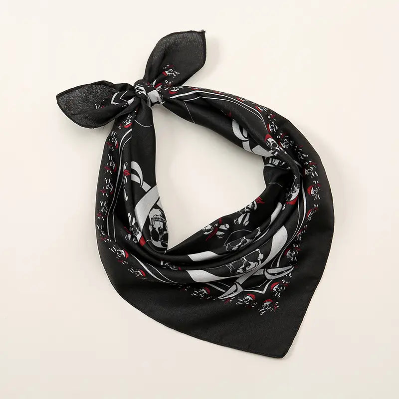 Bohemian Print Bandana Paisley Printed Headbands Hiphop Kerchief Outdoor Unisex Headband Wrist Wraps Face Mask Handkerchief